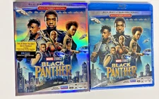 Black Panther (Blu-Ray, 2018) Multi-Screen Edition W/ Slipcover NEW Sealed
