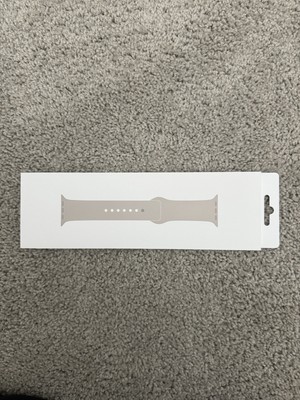 New In Box Factory Sealed Apple Watch 41 mm Starlight Sports Band. Small/Medium
