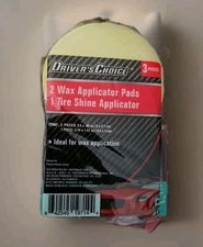 3 PCS ~ 2 Wax Applicator Pads & 1 Tirec Shinee Applicator 