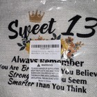 Sweet 13 Birthday Gift Pouch Makeup Bag NWT — photo 2