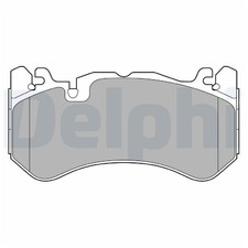 Delphi Bremsbelagsatz Bremskl&ouml;tze vorne A0004209100 A0004205704 | 368840