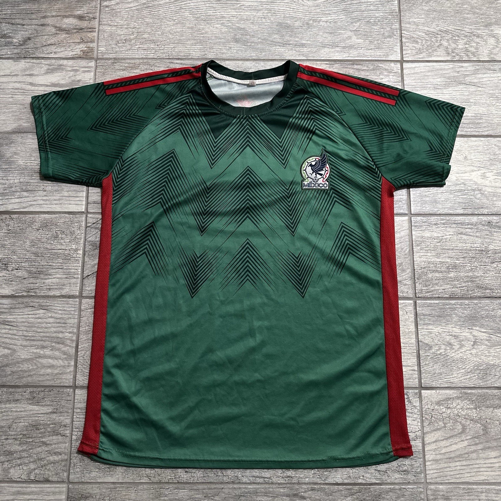 Mexico National Team 2022 World Cup Home Soccer Jersey Men's Size Large Fútbol