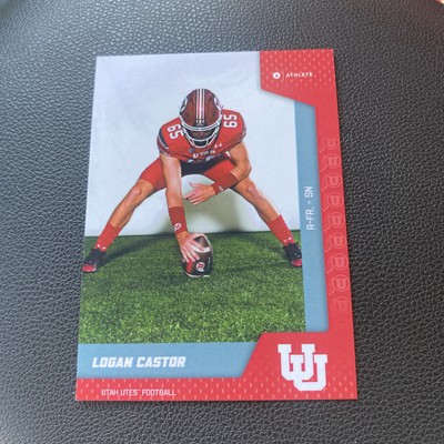 2023 ONIT Utah Utes FOOTBALL card LOGAN CASTOR