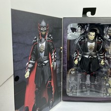 SHREDDER as DRACULA TMNT x Universal Monsters 7  Action Figure Neca Damaged Box
