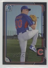2015 Bowman Draft Chrome Asia Exclusive Black Refractor Carson Sands #190 k0w