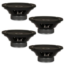 4 Goldwood Sound GW-8004/8 Two Way 8" Woofers w/ Tweeters 50 Watt each Speakers