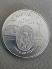 2020 MEDJUGORJE MIRACULOUS MEDAL MARY QUEEN OF PEACE 1/2 OZ .999 FINE SILVER