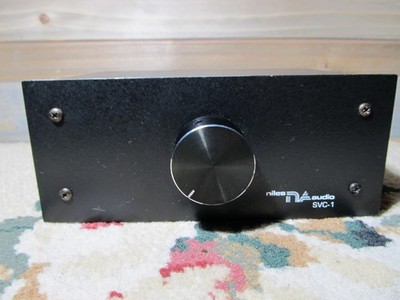 Niles Audio SVC-1 Home Theater Volume Control Black Solid Metal