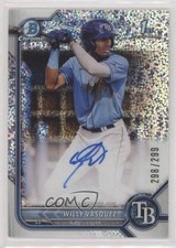 2022 Bowman Chrome Prospect Speckle Refractor 298/299 Willy Vasquez Auto 2w4