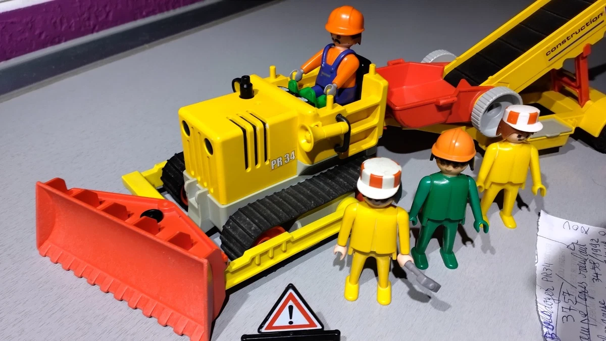 PLAYMOBIL CAMION TRAVAUX Publics/ Outils Chalumeau Chantier EUR 19,99 - FR