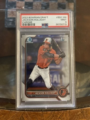2022 Bowman Draft - Chrome Jackson Holliday #BDC-168 (RC)