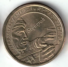 USA - 2017P - Sacagawea - Sequoyah of the Cherokee Nation - Rare & NIFC - #21104