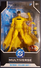 McFarlane DC Multiverse Batman Yellow Suit Detective Comics  241 Platinum...