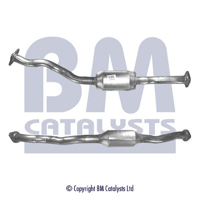 Non Type Approved Catalytic Converter + Fitting Kit BM91204K BM Catalysts New - Picture 2 of 3