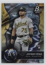2023 Bowman Platinum Ice Pattern Foil Jordan Diaz #27 0pe3