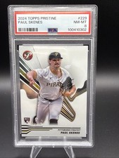 2024 Topps Pristine PAUL SKENES 💎 RC 🔥 PSA 8 💎