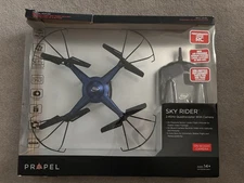 New Propel RC Sky Rider 2.4GHz Quadcopter with Onboard Camera Navy Blue OD-2113