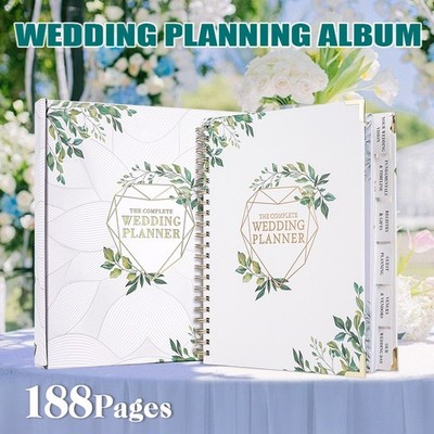 Wedding Planner & Organizer Book, Undated Guides & Tips Gift for Engaged Couples