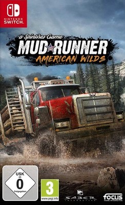 Nintendo Switch - Spintires MudRunner: American Wilds DE mit OVP NEUWERTIG
