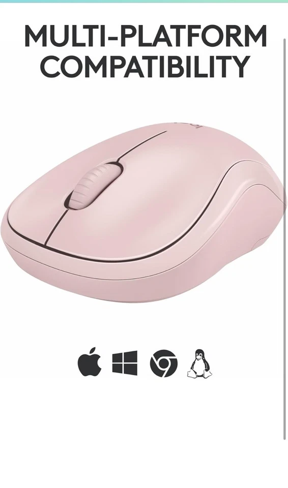 Logitech M240 Silent Bluetooth Mouse Wireless Compact Portable Smooth Tracking - Image 2 of 3