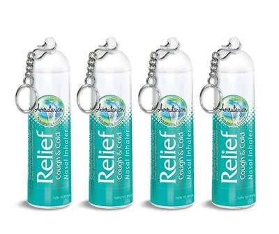 Amrutanjan Relief Nasal Inhaler - 4 Count
