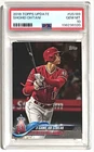 2018 Topps Update Series Shohei Ohtani RC PSA 10 Gem 3-Game HR Streak #US189