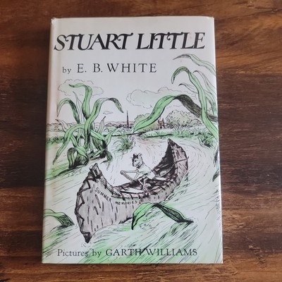 1945 E.B. White Stuart Little Early Printing - Book Club Edition w/ Dust Cover