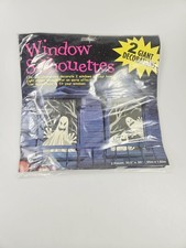 Halloween Window Silhouettes Giant Life size Ghosts