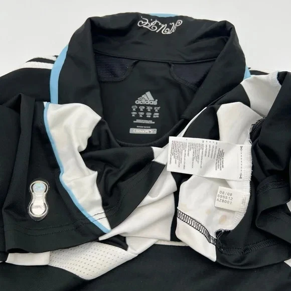 Newcastle United 2007/2008 Home ORIGINAL Adidas Rare Soccer Jersey (XL) - Image 4 of 4