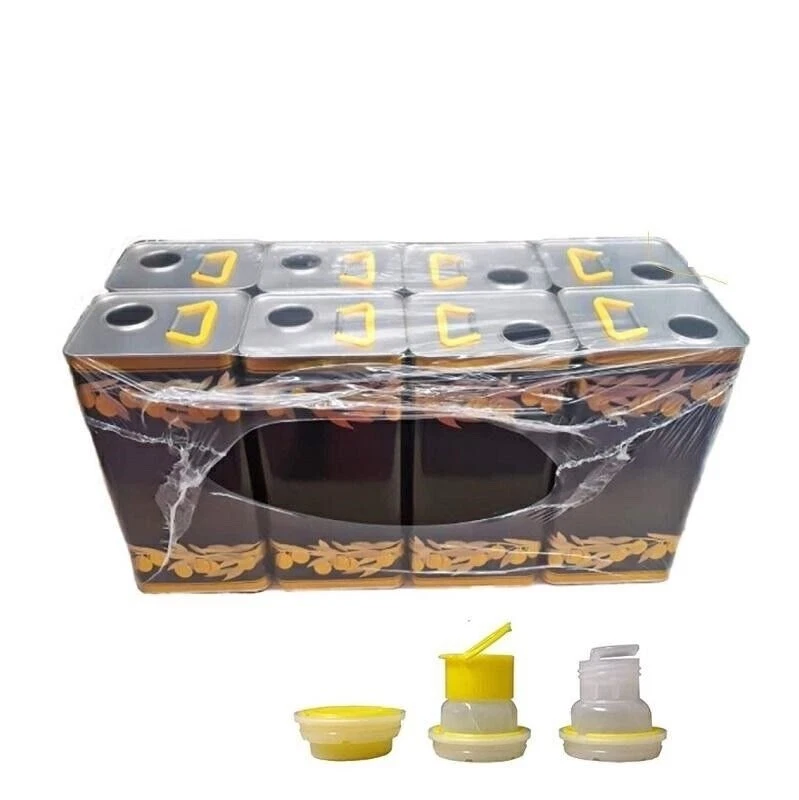 MILLE IDEE 8 Latta Lattina per Olio da lt. 5 Con Tappo in Incastro Manico in Plastica