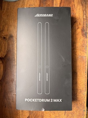 AeroBand elektronisches Schlagzeug PocketDrum2 MAX (2025 Version), Air Drum Sticks