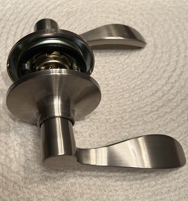 New Shield Security Wave Passage Lever Satin Nickel Finish Part #226966 