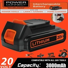 1.5Ah for Black and Decker 20V Lithium-Ion Max Battery 20 Volt LBXR20 LBXR2020