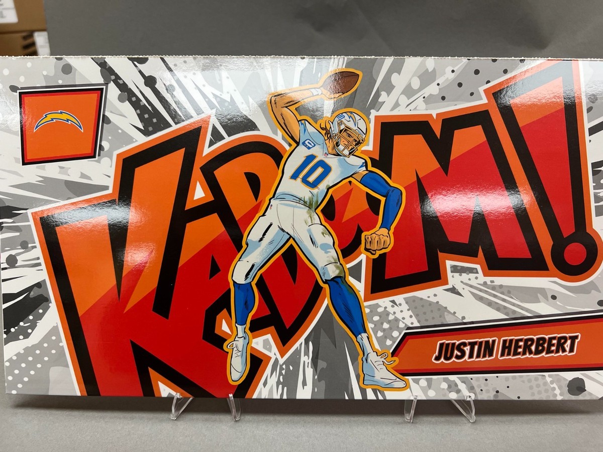 Justin Herbert - Oversized Kaboom - 2025 Absolute Calendars - LA