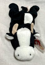 Vintage 1994 Ty Beanie Babies DAISY The Black Cow Excellent Condition NWTS