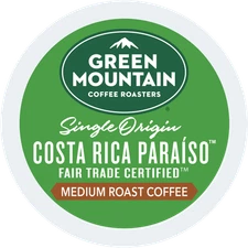 Green Mountain Coffee® Roasters Costa Rica Paraiso KCups, Medium Roast, 24 Count