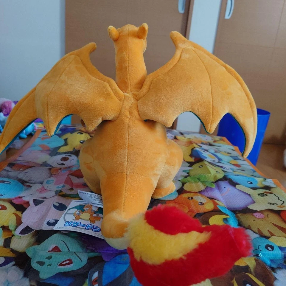 Pokemon Charizard Plush 30cm Movable Wings Pokemon Center Collector Item - Image 3 of 4