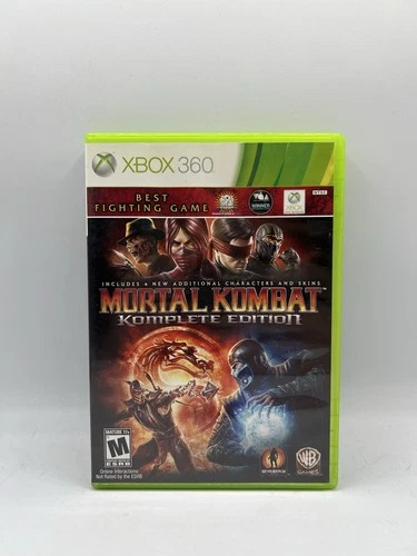 Mortal Kombat Komplete Edition Xbox 360 Complete CIB