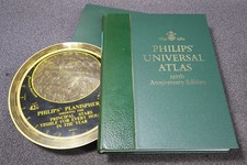 Philips' Universal Atlas 150th Anniversary Edition 1834-1984 Signed Planisphere