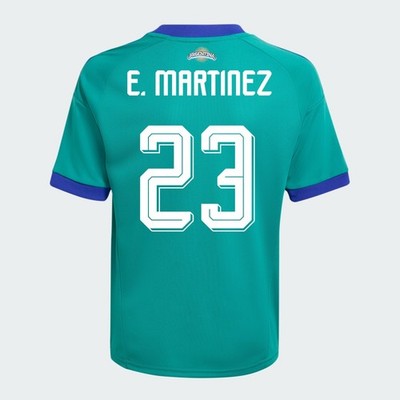 Argentina National Team 26 Adidas Away Goalkeeper Jersey Kids - 23 E. MARTINEZ