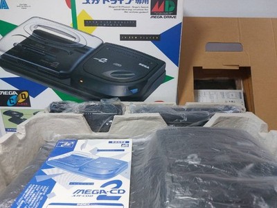 Mega Drive Mega CD 2 Console SEGA Tested and Working