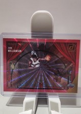 2021-22 Panini Donruss - Magicians Zion Williamson #8 Holo Pink Laser