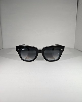 Ray-Ban Sonnenbrille State Street Black On Transparent RB 2186 