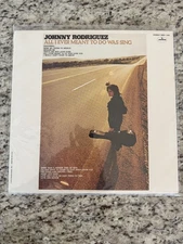 Johnny Rodriguez- All I Ever Meant To Do Was Sing OG LP, 1973, Mercury, NM/UC