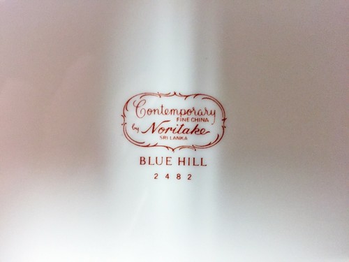 Noritake Blue Hill Open Oval Vegetable Bowl - Used Item - # 2482 Retired - Picture 4 of 4