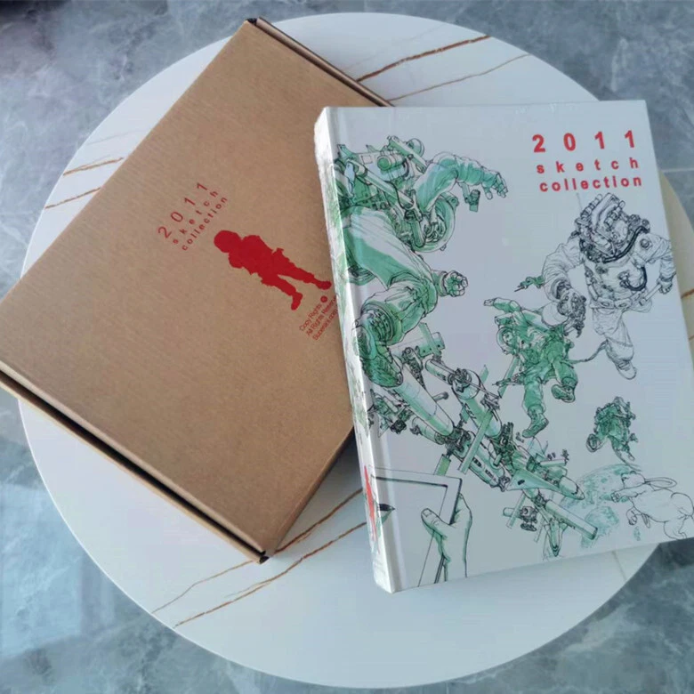 Kim Jung Gi 2011/2013/2016/2018/2022/Navel Sketchbook Hardcover, Illustration - Image 4 of 4