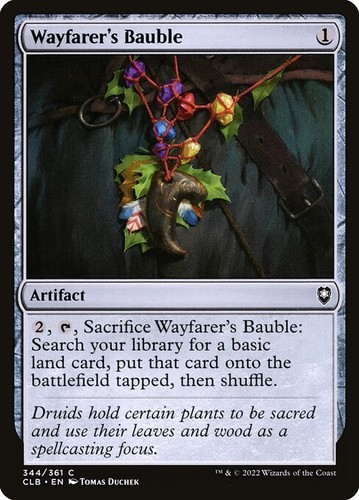 WAYFARER'S KUBLE x4 mtg NM-M Commander Legends Baldurs Gate 4 häufig