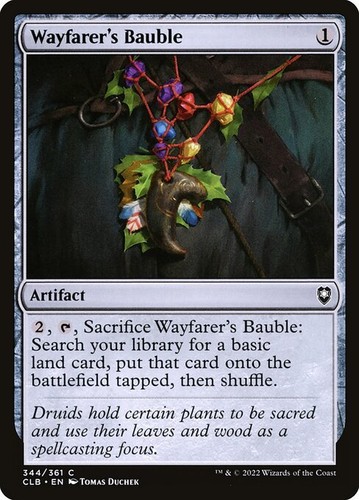 WAYFARER'S BAUBLE x4 mtg NM-M Commander Legends Baldurs Gate 4 Common - Picture 1 of 1