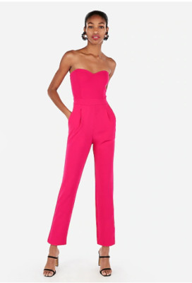 express jumpsuit pink