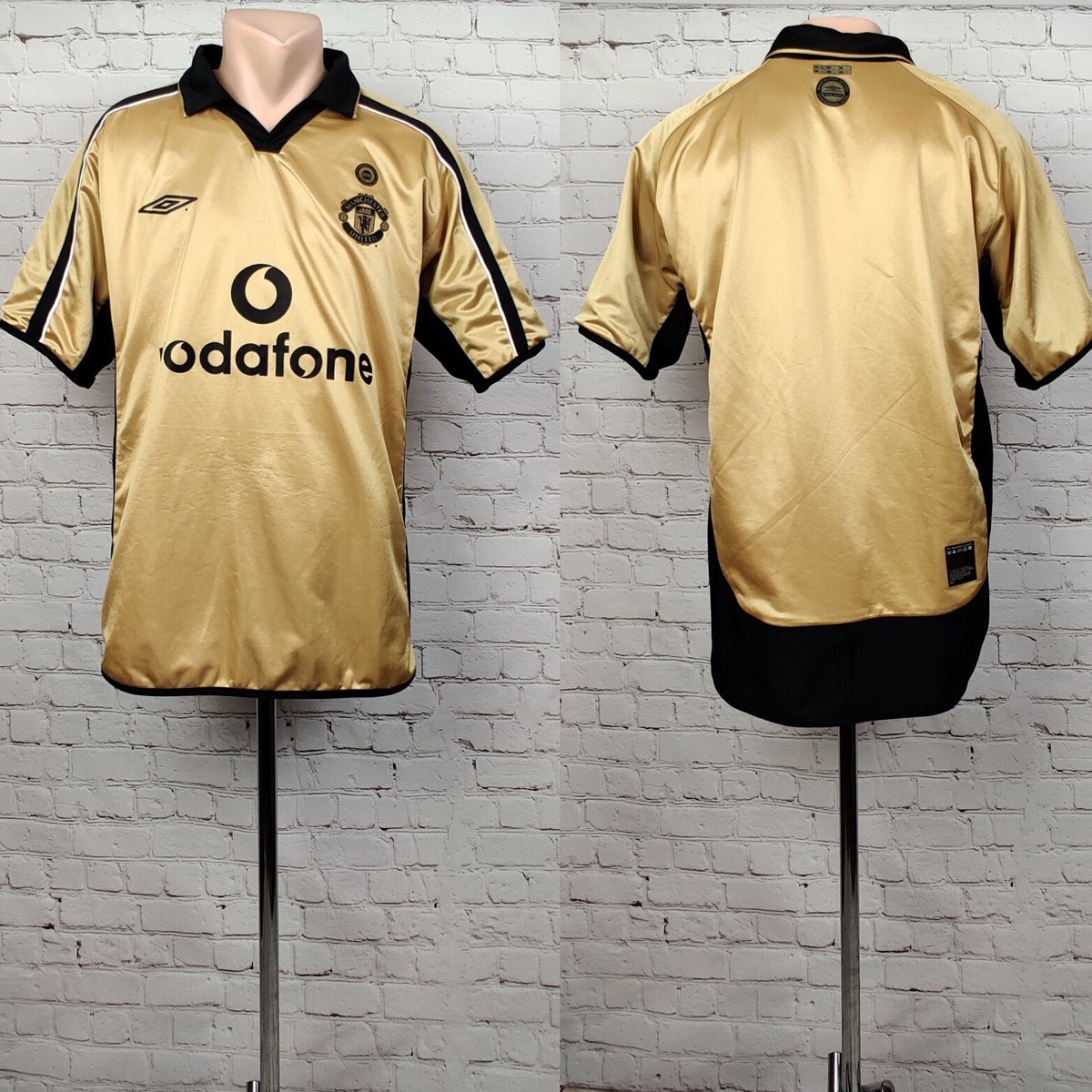 Football shirt soccer Manchester United Away Third 2001/2002
